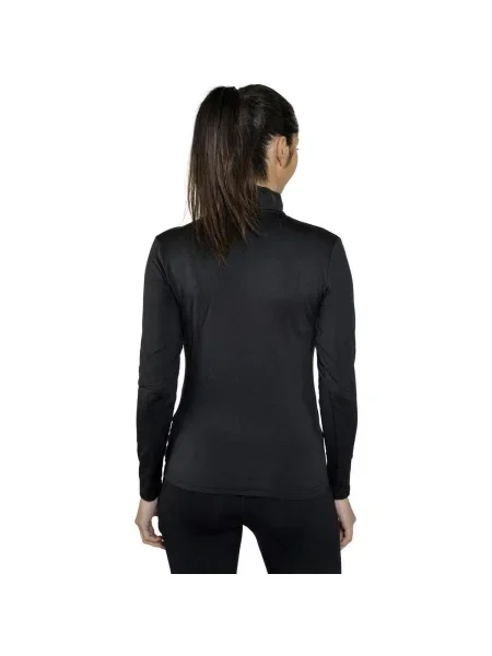 Tricou mânecă lungă Peak Mountain negru