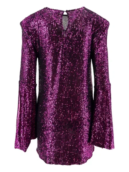 Rochie Nervi de cristal de costum violet