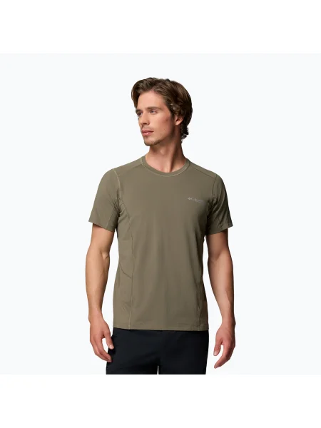 Tricou pentru bărbați Columbia Diamond Peak Pro stone green verde