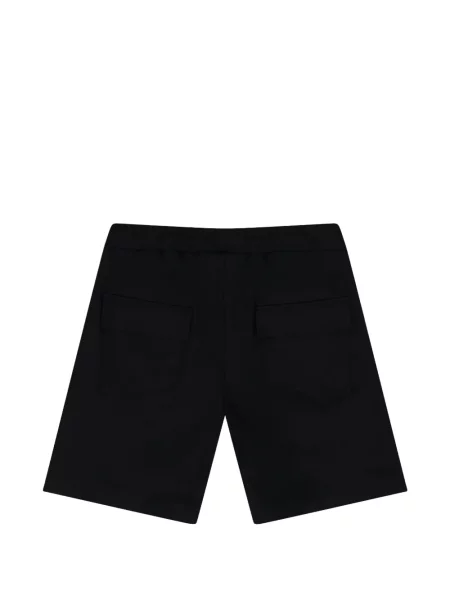 Ριγέ σορτς Rhude μαύρο