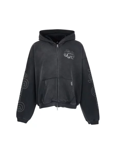 Sweter Represent z kapturem czarny