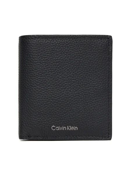 Calvin Klein Bőr pénztárca fekete