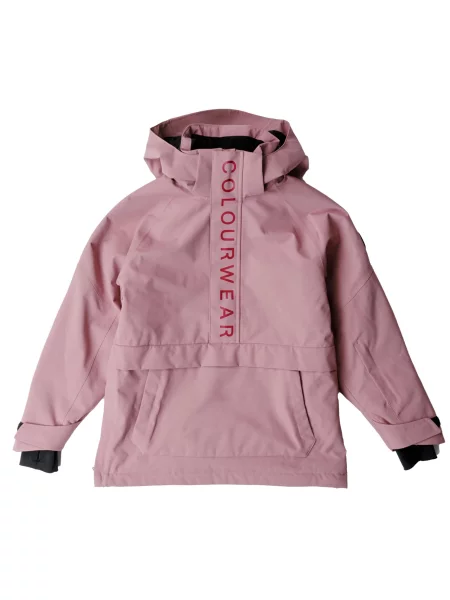 Kurtka snowboardowa Colourwear Signature Anorak różowa