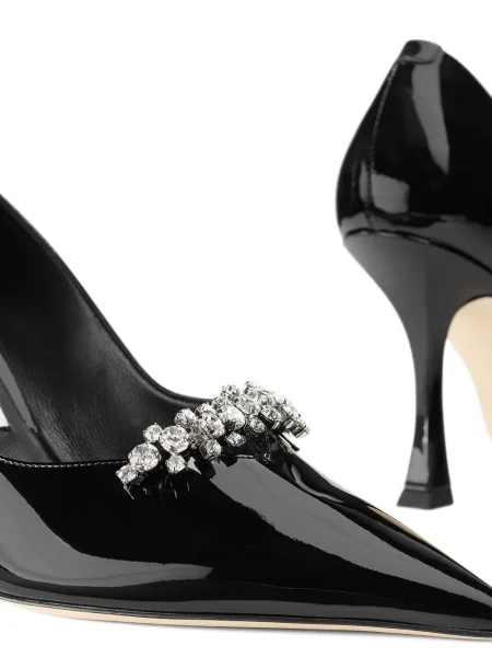 Pantofi cu toc Jimmy Choo negru
