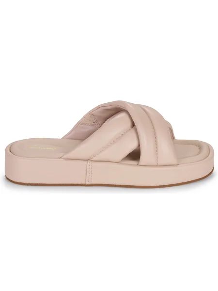 Félcipő Clarks rózsaszín
