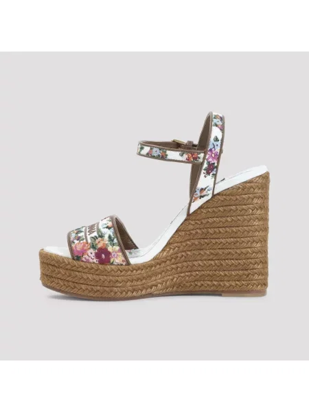 Sandały Dolce And Gabbana na koturnie