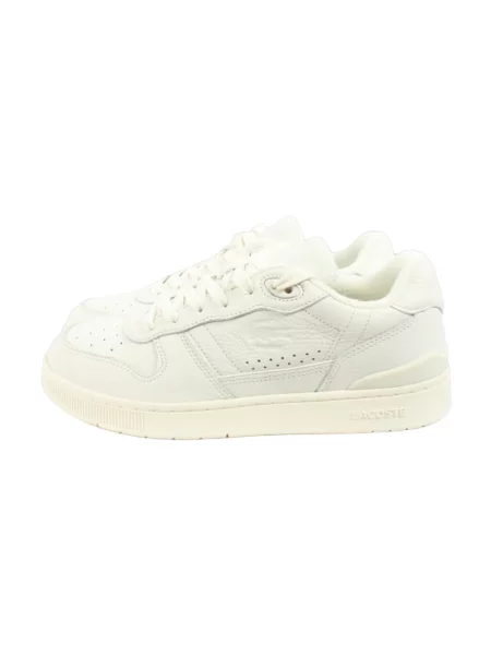 Sneakersy Lacoste skórzane białe