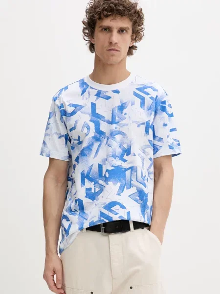 Karl Lagerfeld Jeans kratka majica modra