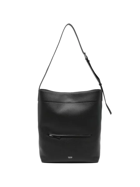 Geantă Tom Ford din piele negru