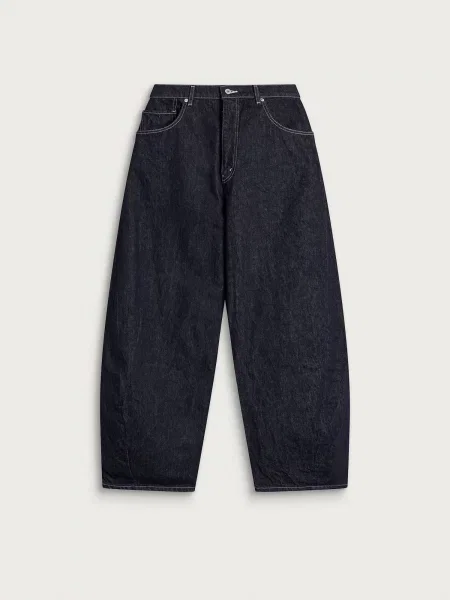 Szerokie jeansy Comme Des Garcons Homme granatowe