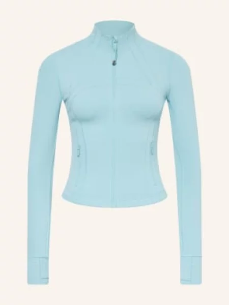 Lululemon Tréninková Bunda Nulu™ tyrkysová