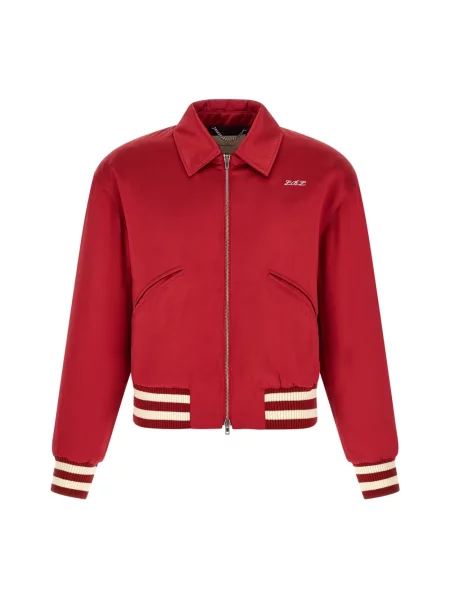 Satynowy kurtka bomber Second/layer czerwony
