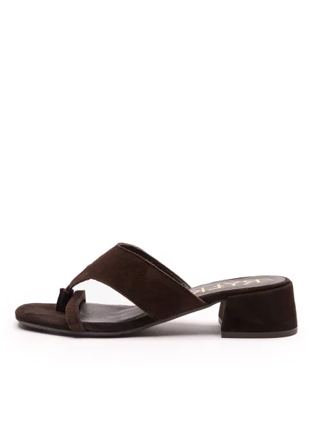RYŁKO Flip-flops închis maro