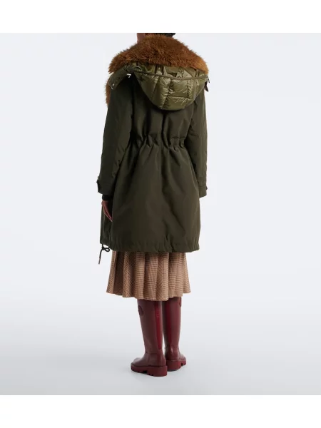 Palton Moncler maro