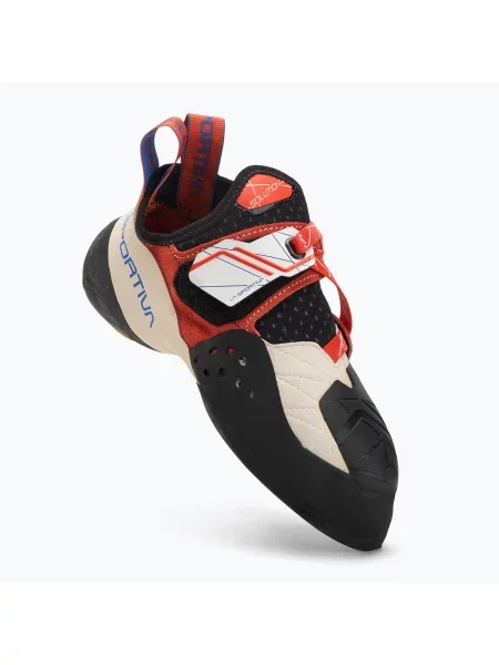 Încălțăminte de alpinism pentru femei La Sportiva Solution white/lily orange alb