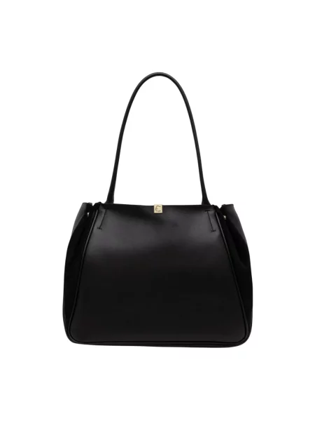 Coccinelle torebka shopper skórzana czarna