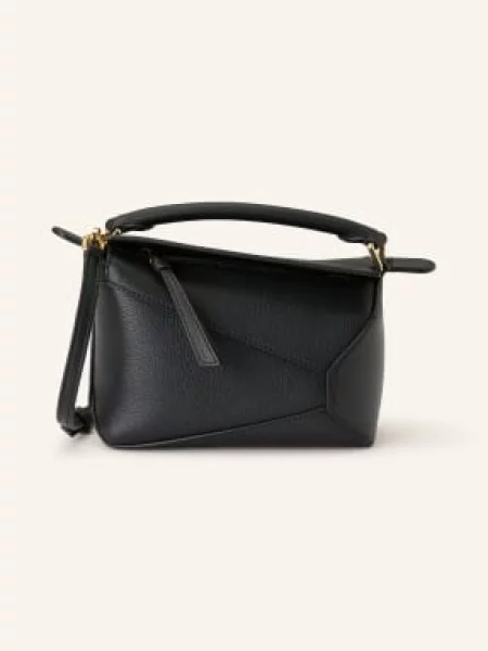 Loewe Kabelka Puzzle Edge Mini černá