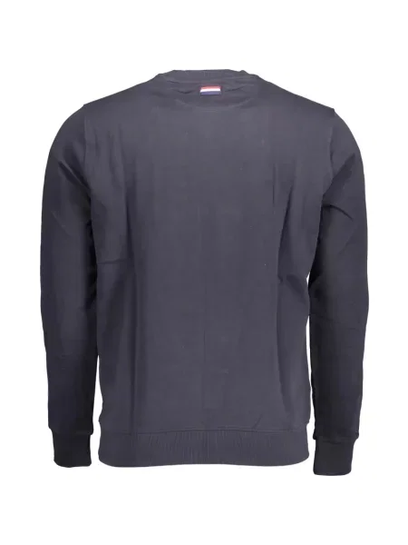 Pulover U.s. Polo Assn. cu broderie albastru