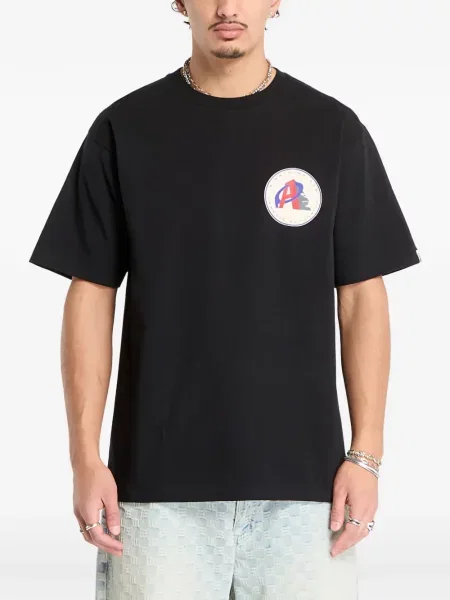 Tricou A Bathing Ape® cu imagine negru