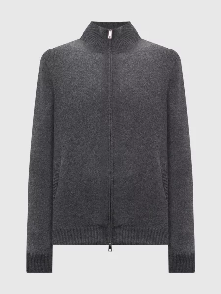 Кардиган з кашеміру Cashmere&whiskey сірий