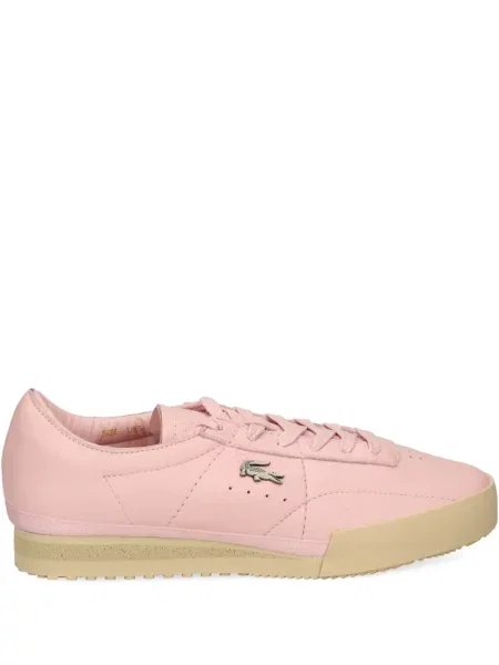 Sneakerși Lacoste din piele roz