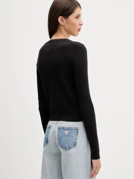 Kardigan Tommy Jeans dámský černá