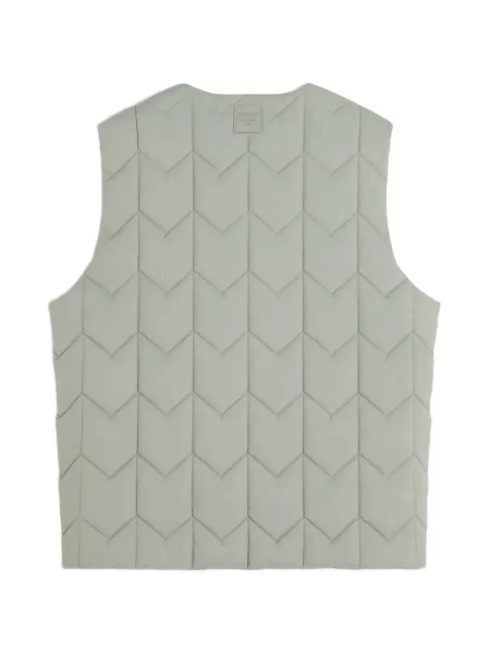 Vestă Maison Kitsune matlasată gri