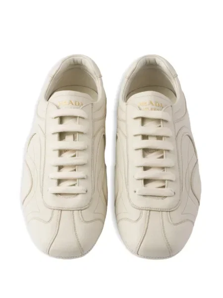Sneakerși Prada din piele