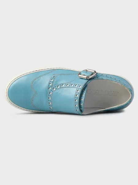 Мокасини Jimmy Choo блакитні