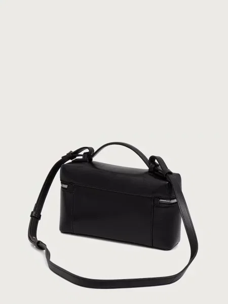 Emporio Armani torebka skórzana czarna