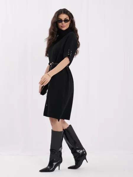 Haljina Italy Moda crna