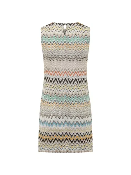 Rochie mini Missoni fără mâneci tricotate