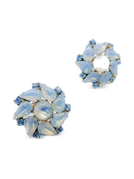 Σκουλαρίκια Jennifer Gibson Jewellery μπλε