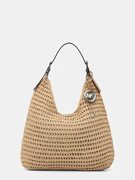 Geantă de plajă Michael Michael Kors bej