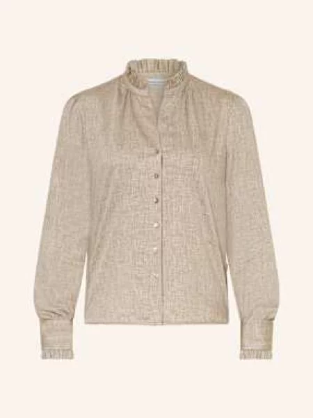 Rockmacherin Bluzka Do Stroju Ludowego Susanna braun brązowa