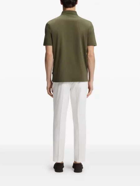Tricou polo Boss verde