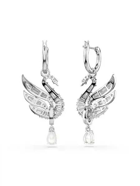Swarovski Cercei argintiu