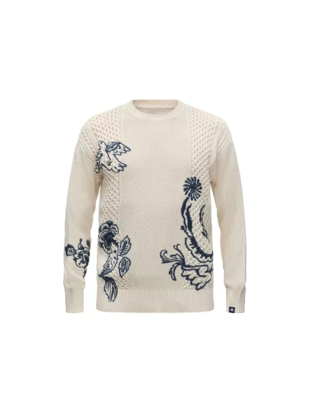 SCOTCH & SODA Pulover crem / bleumarin