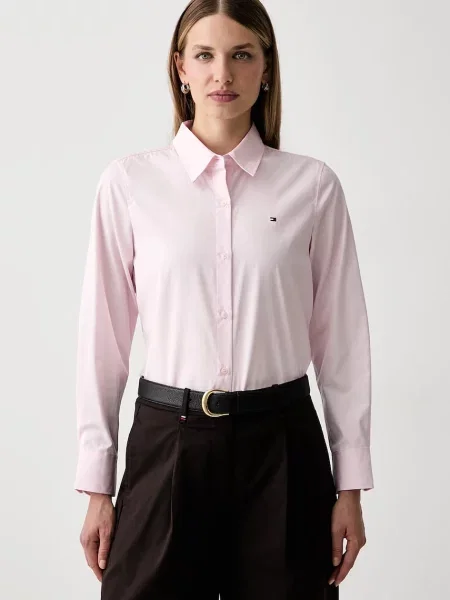 Tommy Hilfiger cămașă pentru femei din roz