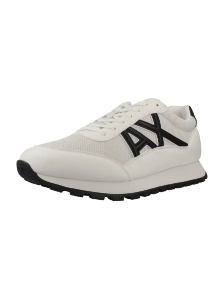Sneakerși Armani Exchange alb
