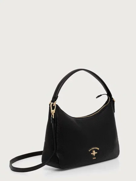 U.S. Polo Assn. crossbody kabelka dámska z imitácie kože STANFORD čierna