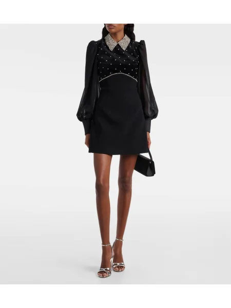 Rochie Rebecca Vallance de cristal negru