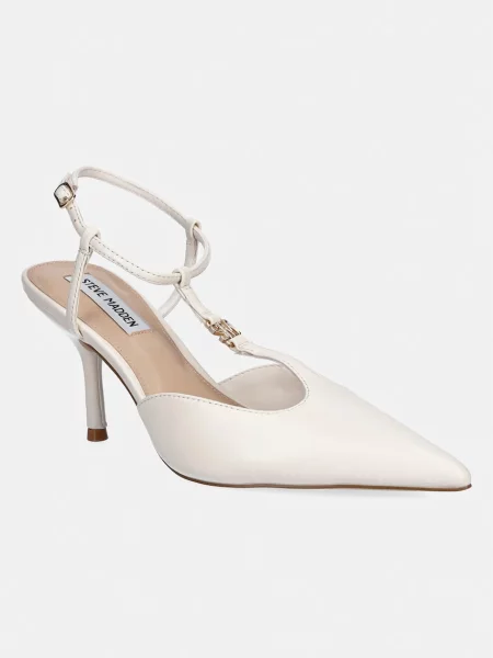 Kožne štikle Steve Madden Sanders bež