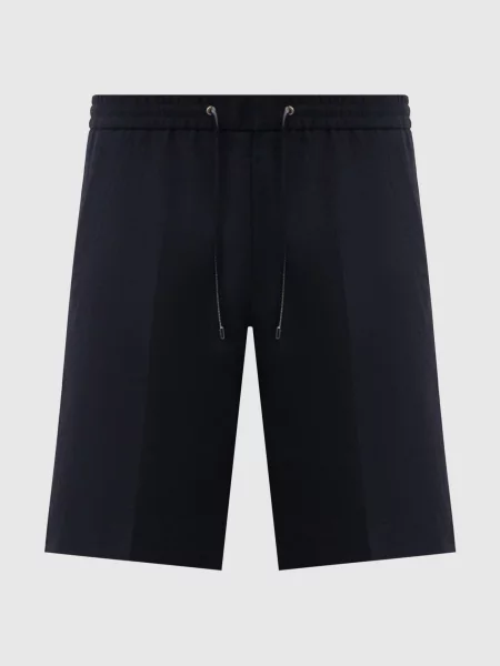 Шорти з льону Brett Johnson сині