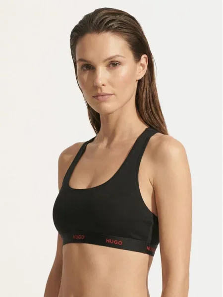 HUGO Top nedrček črna