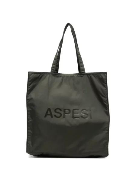 Shopper kabelka Aspesi zelená