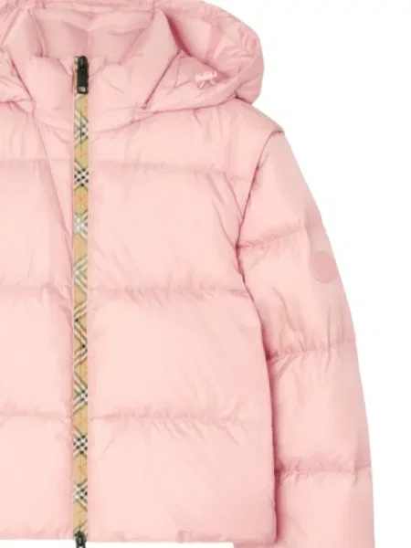 Geacă cu puf Burberry roz