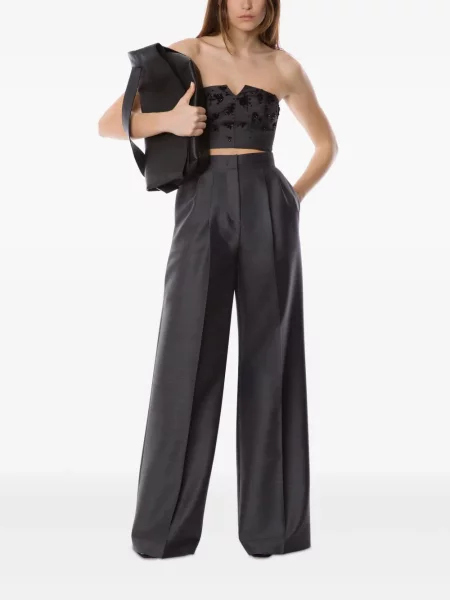 Pantaloni Alberta Ferretti gri