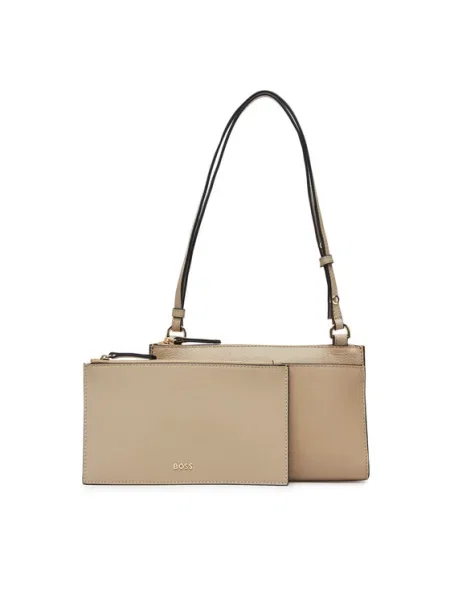 Сумка Boss бежевая