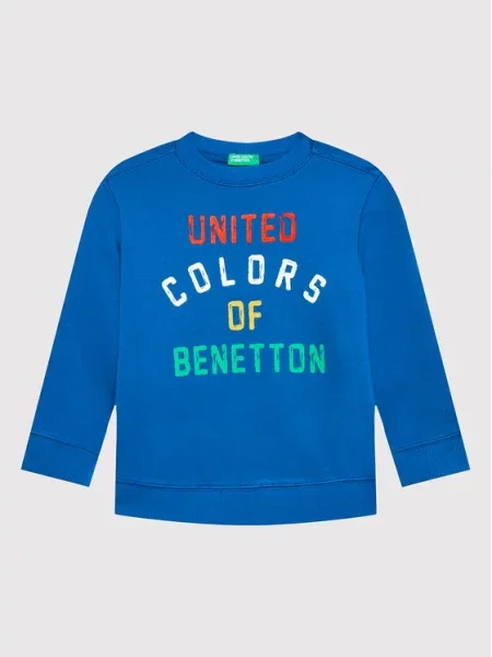 United Colors Of Benetton Bluza niebieski